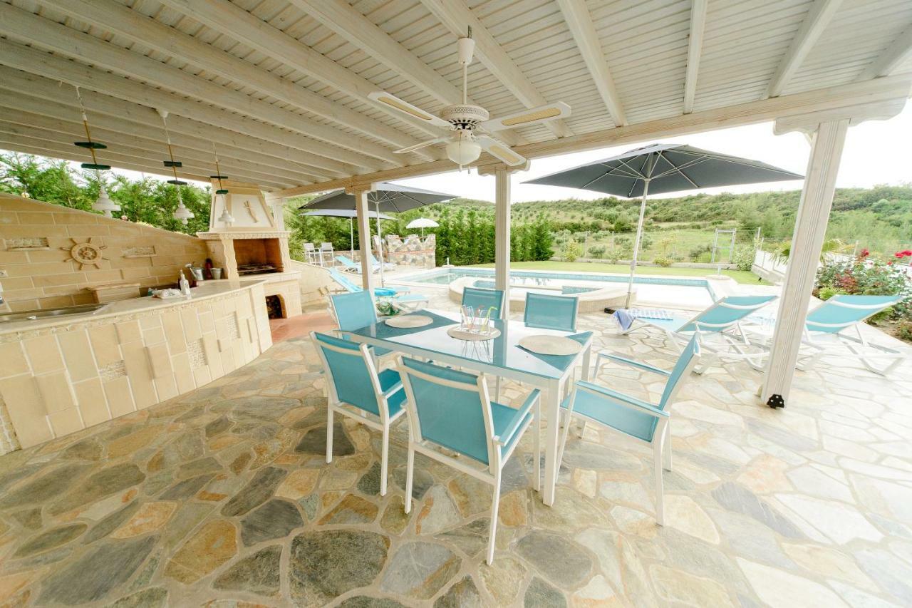 Villa Alina ハニオティス エクステリア 写真