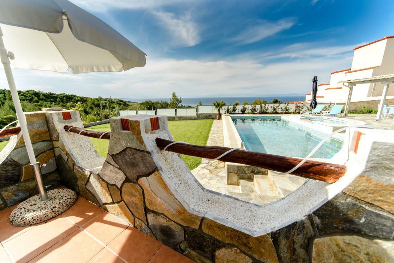 Villa Alina ハニオティス エクステリア 写真